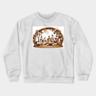 Nativity Scene Crewneck Sweatshirt